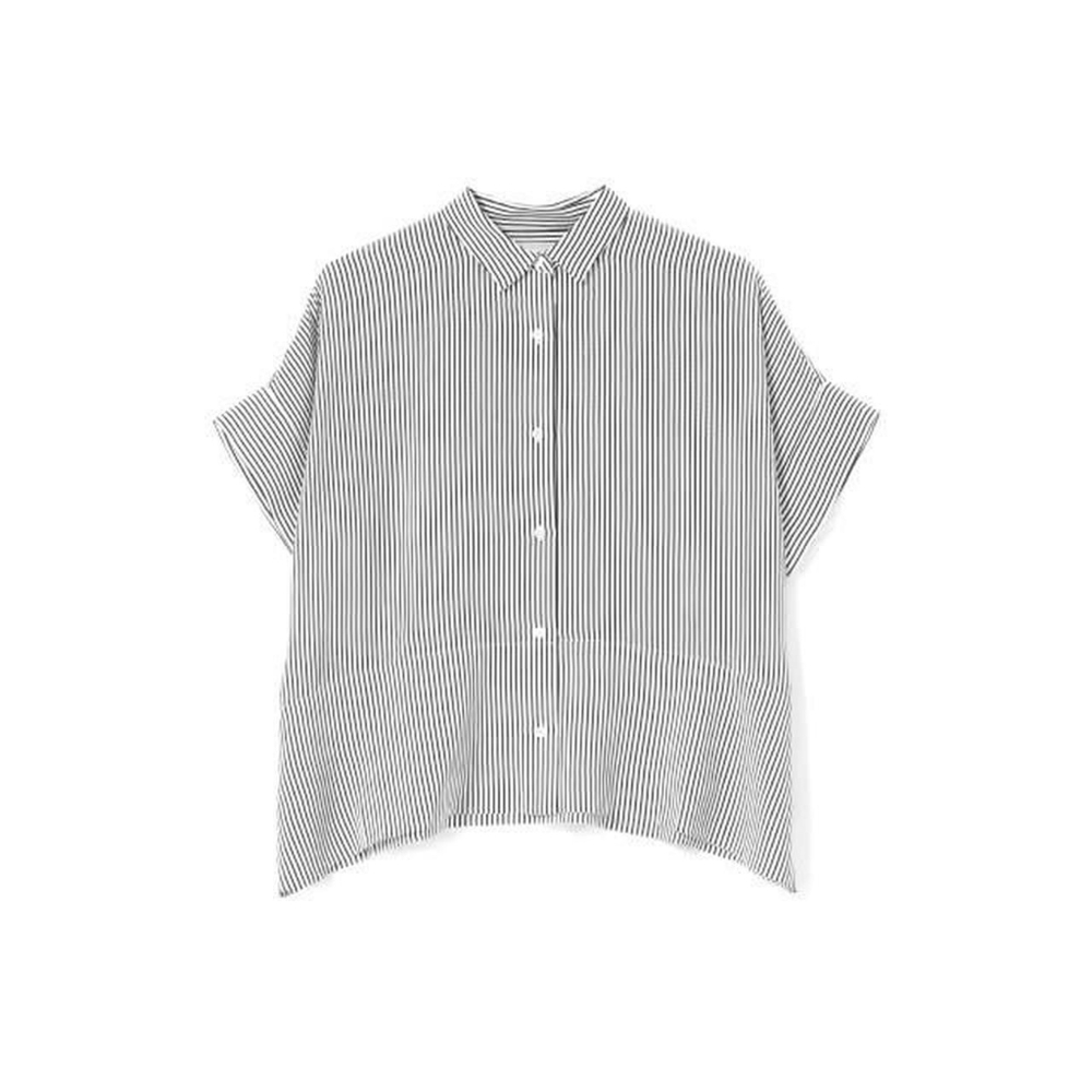 EVERLANE Silk Short Sleeve Top